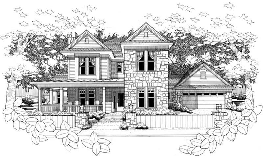 Main image for house plan # 20776