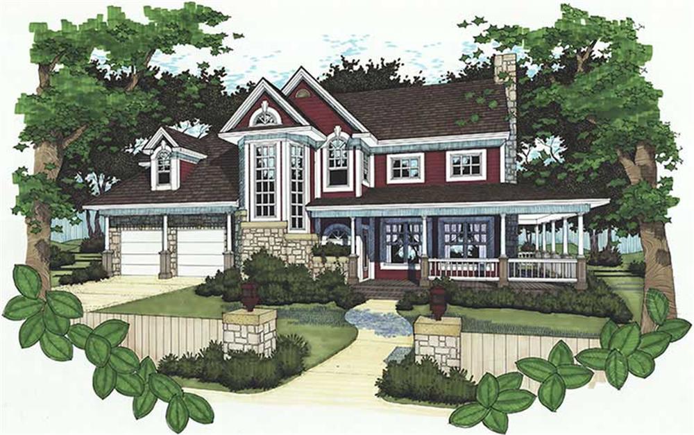 Main image for house plan # 20753