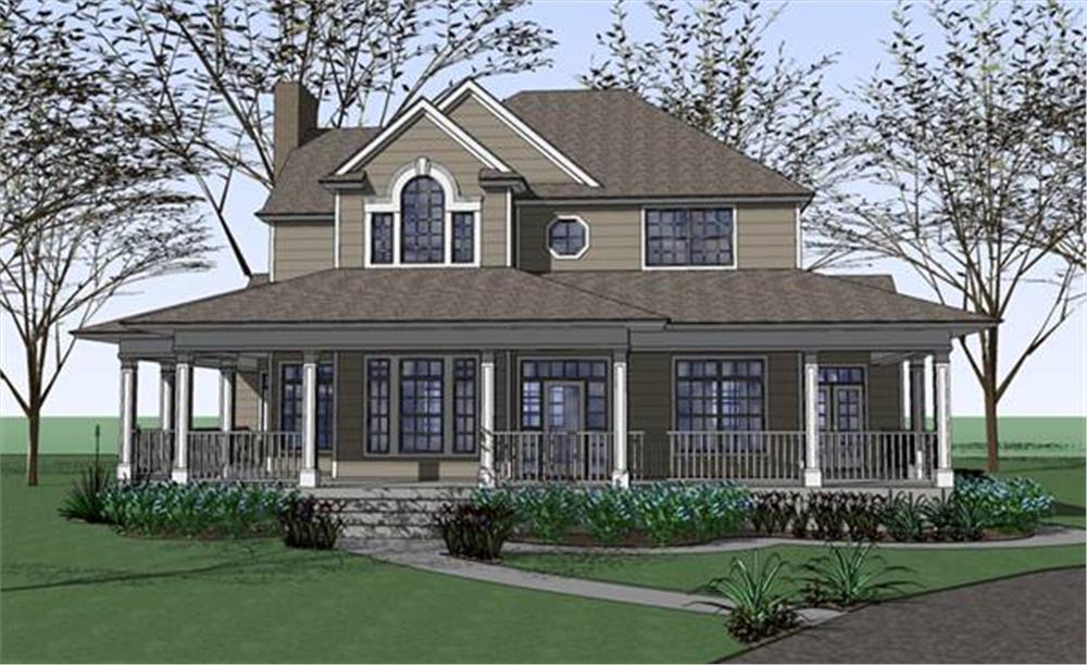 Main image for house plan # 20790