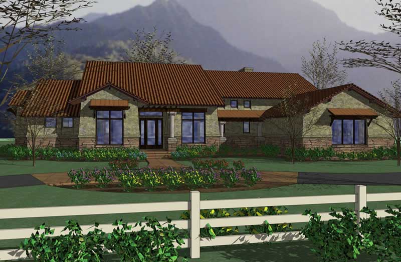 Main image for house plan # 20839