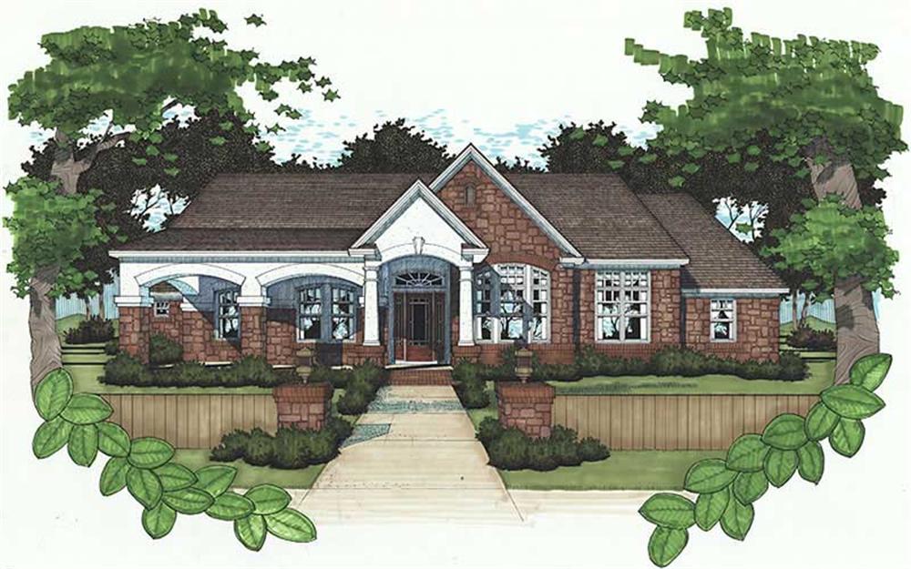 Main image for house plan # 20788