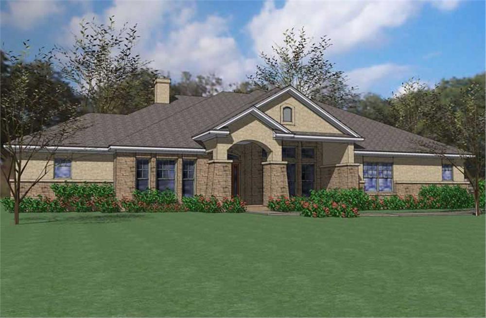 Main image for house plan # 20823