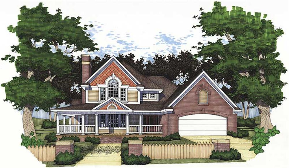 Main image for house plan # 20778