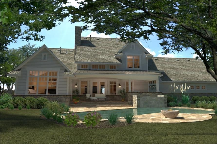 Porch of this 4-Bedroom,2414 Sq Ft Plan -117-1100