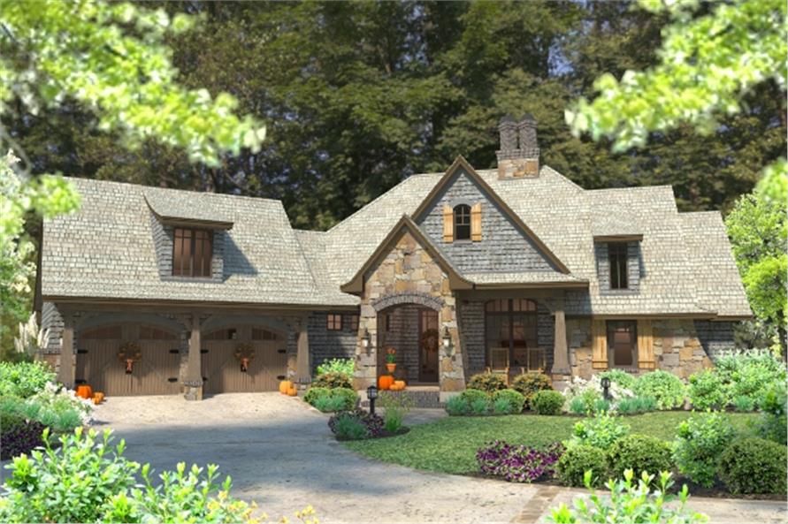 Craftsman Cottage House Plan #117-1102: 4 Bedrm, 2482 Sq ...