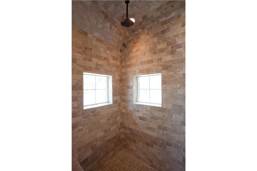 117-1103: Home Interior Photograph-Master Bathroom: Shower