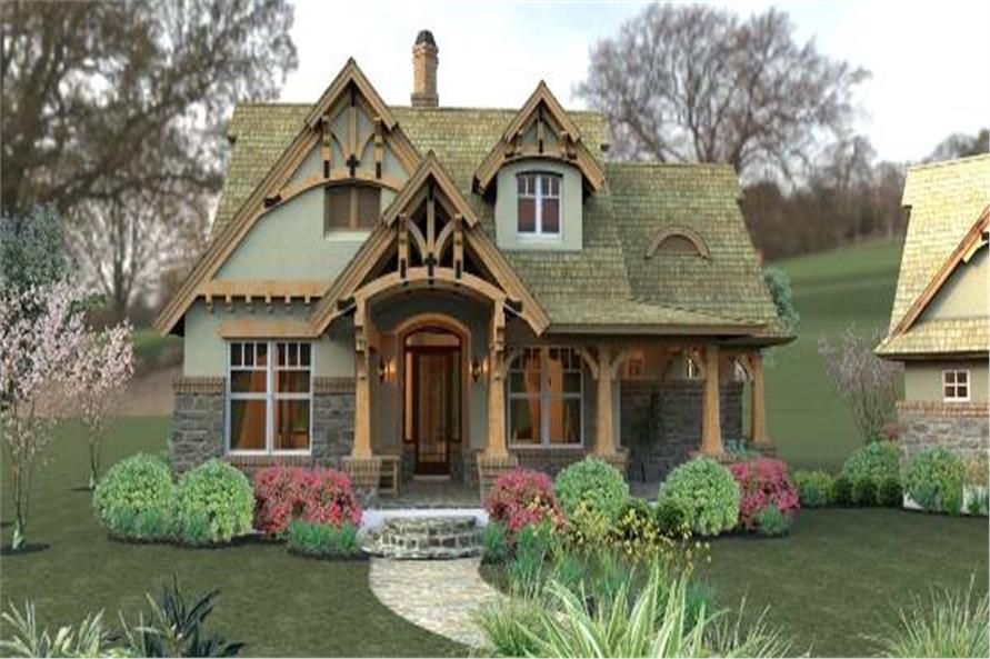  Bungalow  House  Plan  117 1104 3 Bedrm 1421 Sq  Ft  Home  