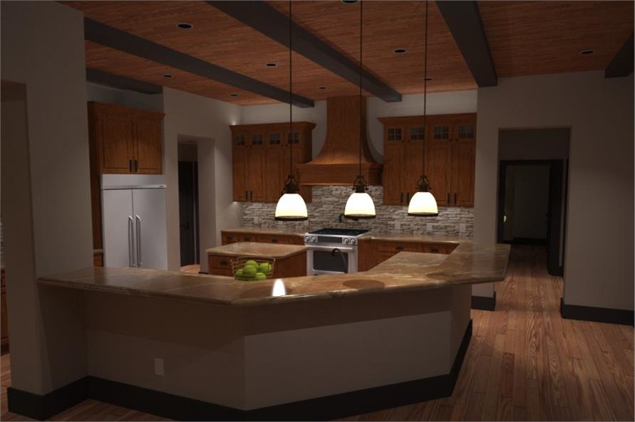 Kitchen of this 3-Bedroom,2267 Sq Ft Plan -2267
