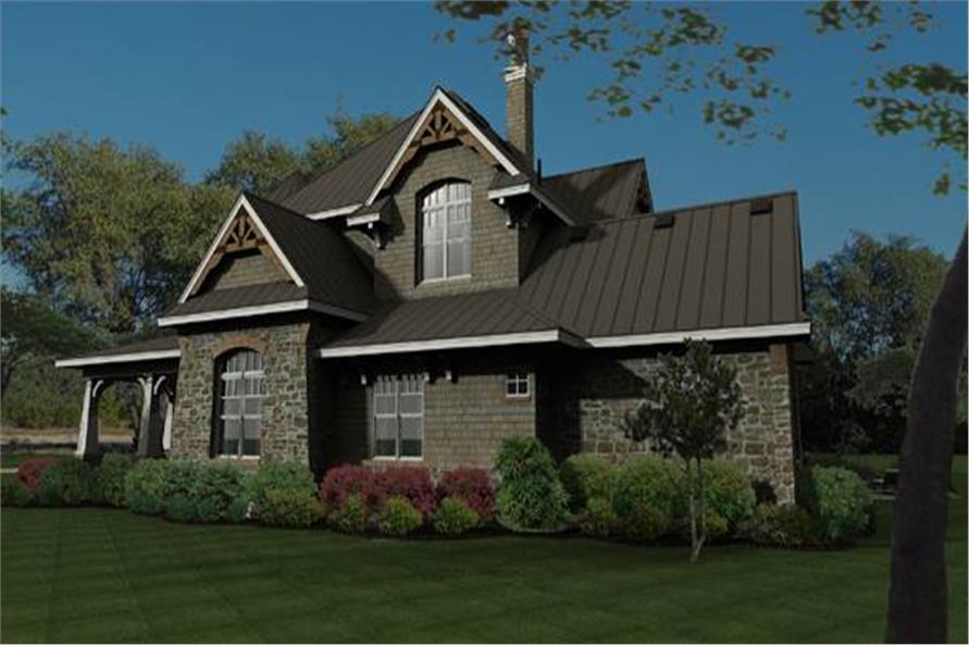 Right View of this 4-Bedroom,3349 Sq Ft Plan -117-1110