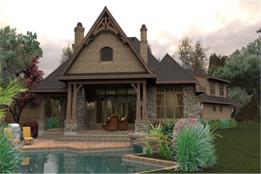 Pool of this 4-Bedroom, 3069 Sq Ft Plan - 117-1115