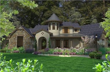 3-Bedroom, 3230 Sq Ft Cottage Home - Plan #117-1118 - Main Exterior