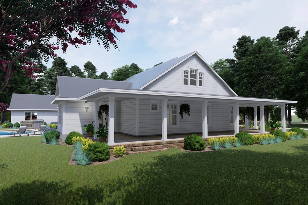 Left Side View of this 3-Bedroom, 2748 Sq Ft Plan - 117-1127