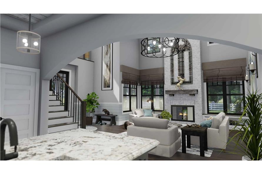 Great Room of this 3-Bedroom,2214 Sq Ft Plan -2214