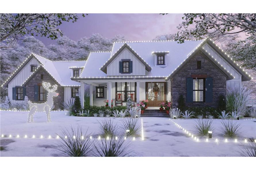 Home at Holidays of this 3-Bedroom,1988 Sq Ft Plan -117-1139
