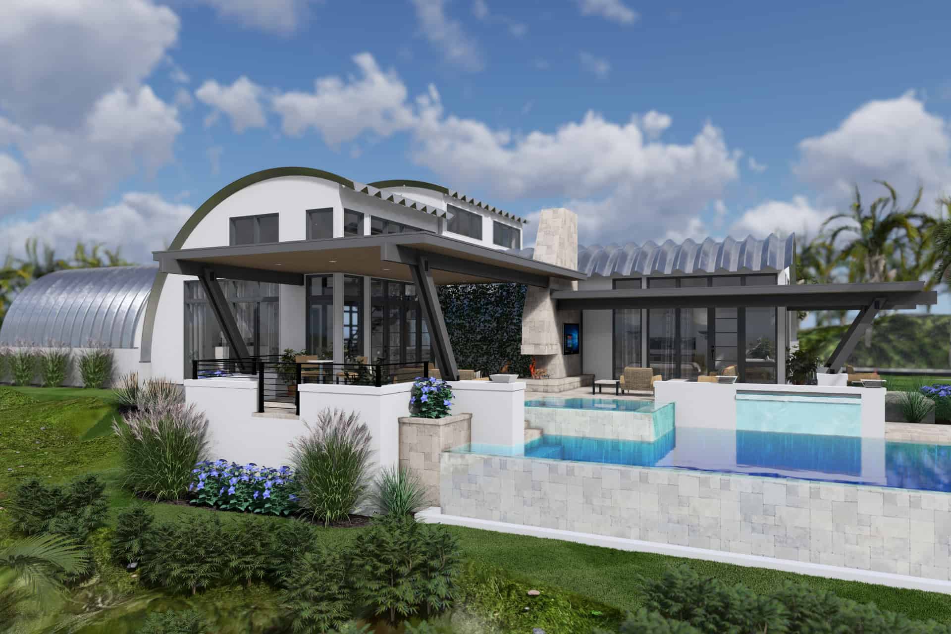 Pool of this 3-Bedroom,2490 Sq Ft Plan -117-1145