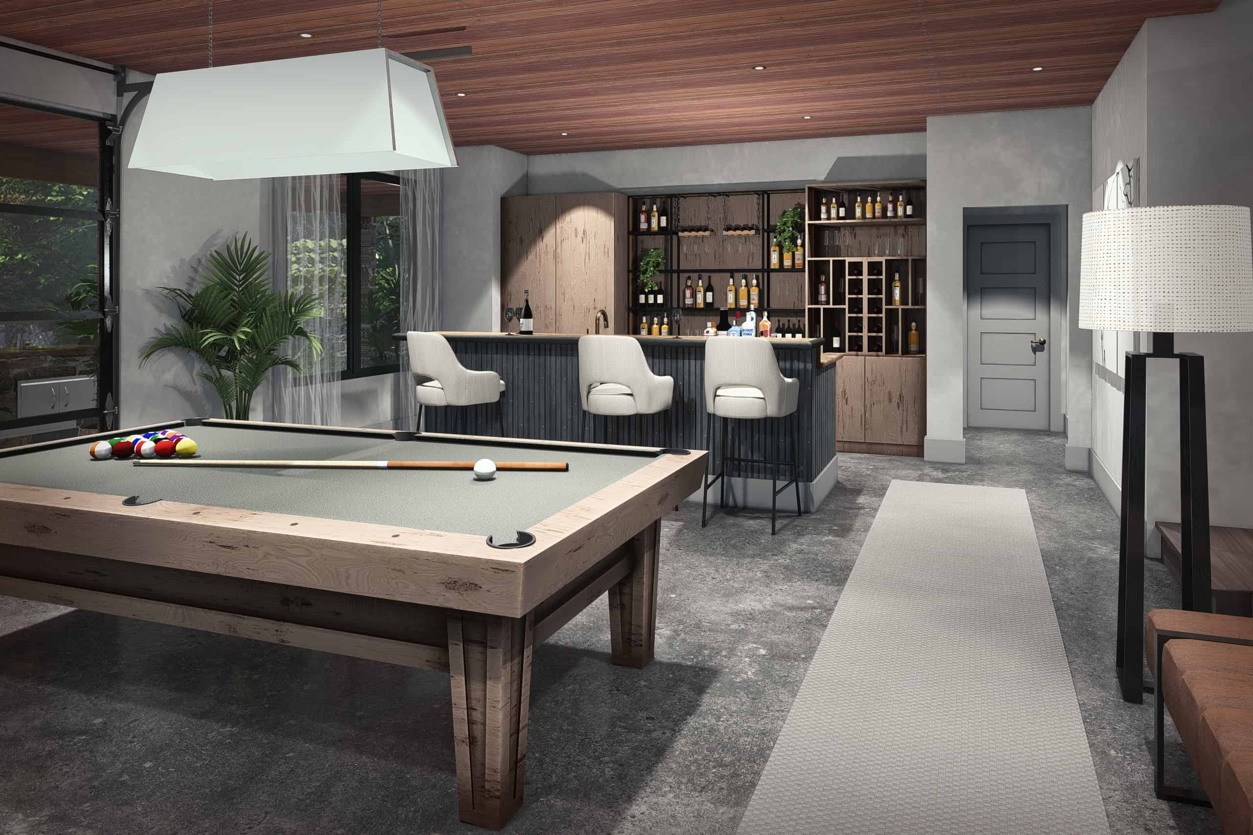 Game Room of this 3-Bedroom,1550 Sq Ft Plan -117-1147