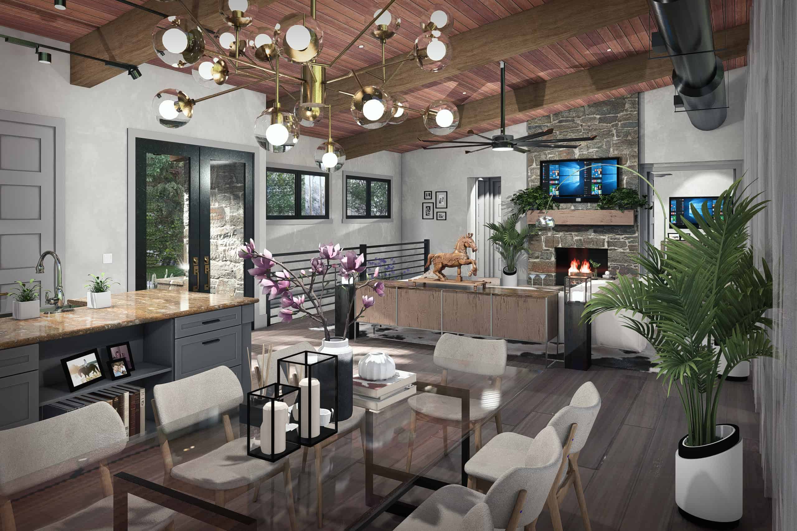 Dining Room of this 3-Bedroom,1550 Sq Ft Plan -117-1147