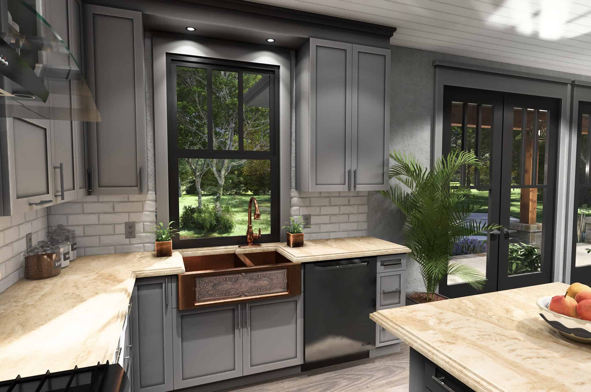 Kitchen of this 4-Bedroom,1428 Sq Ft Plan -117-1148