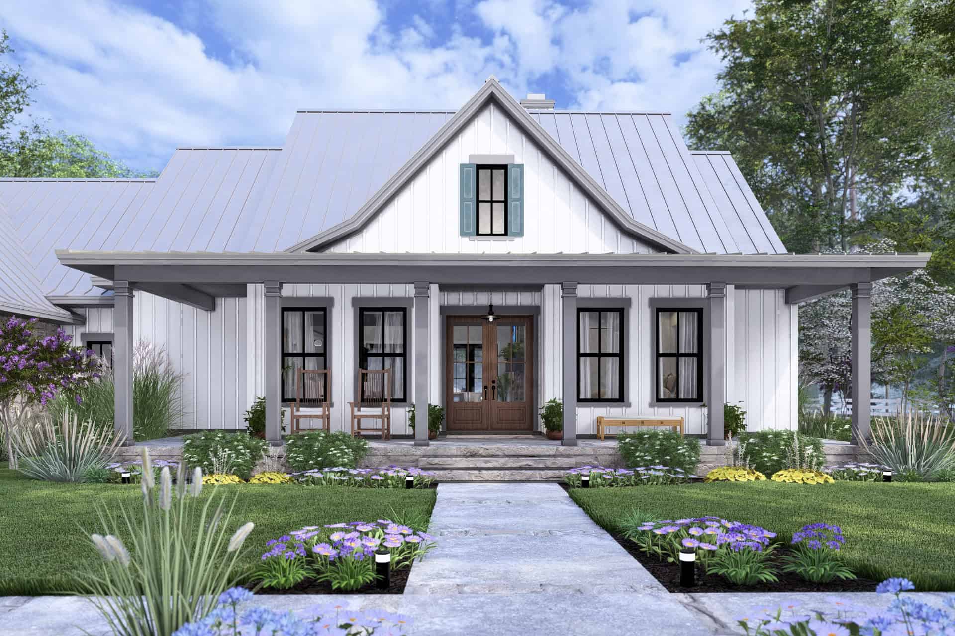 Front Door of this 3-Bedroom,2093 Sq Ft Plan -117-1150