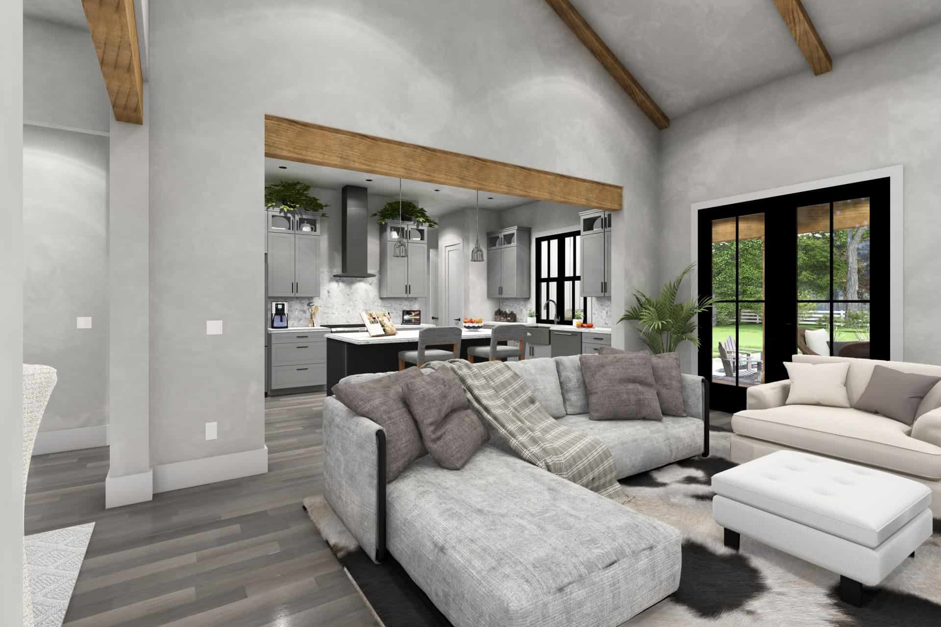 Family Room of this 3-Bedroom,2093 Sq Ft Plan -117-1150