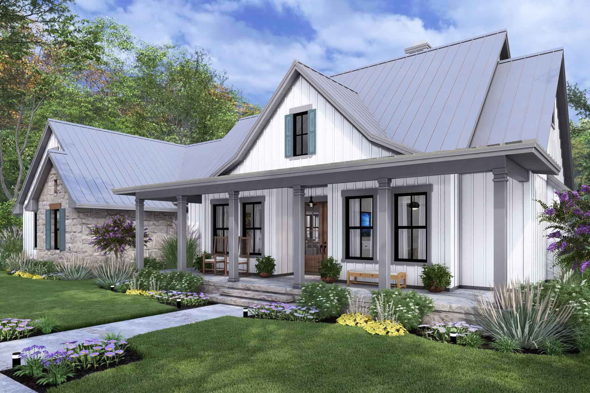 Porch of this 3-Bedroom,2093 Sq Ft Plan -117-1150