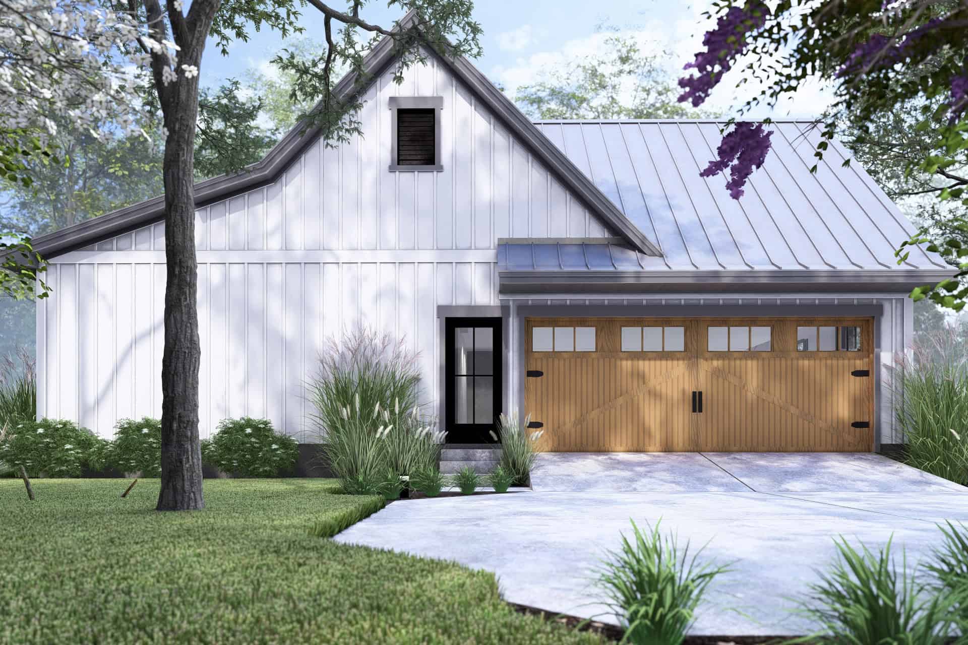 Left Side View of this 3-Bedroom,2093 Sq Ft Plan -117-1150