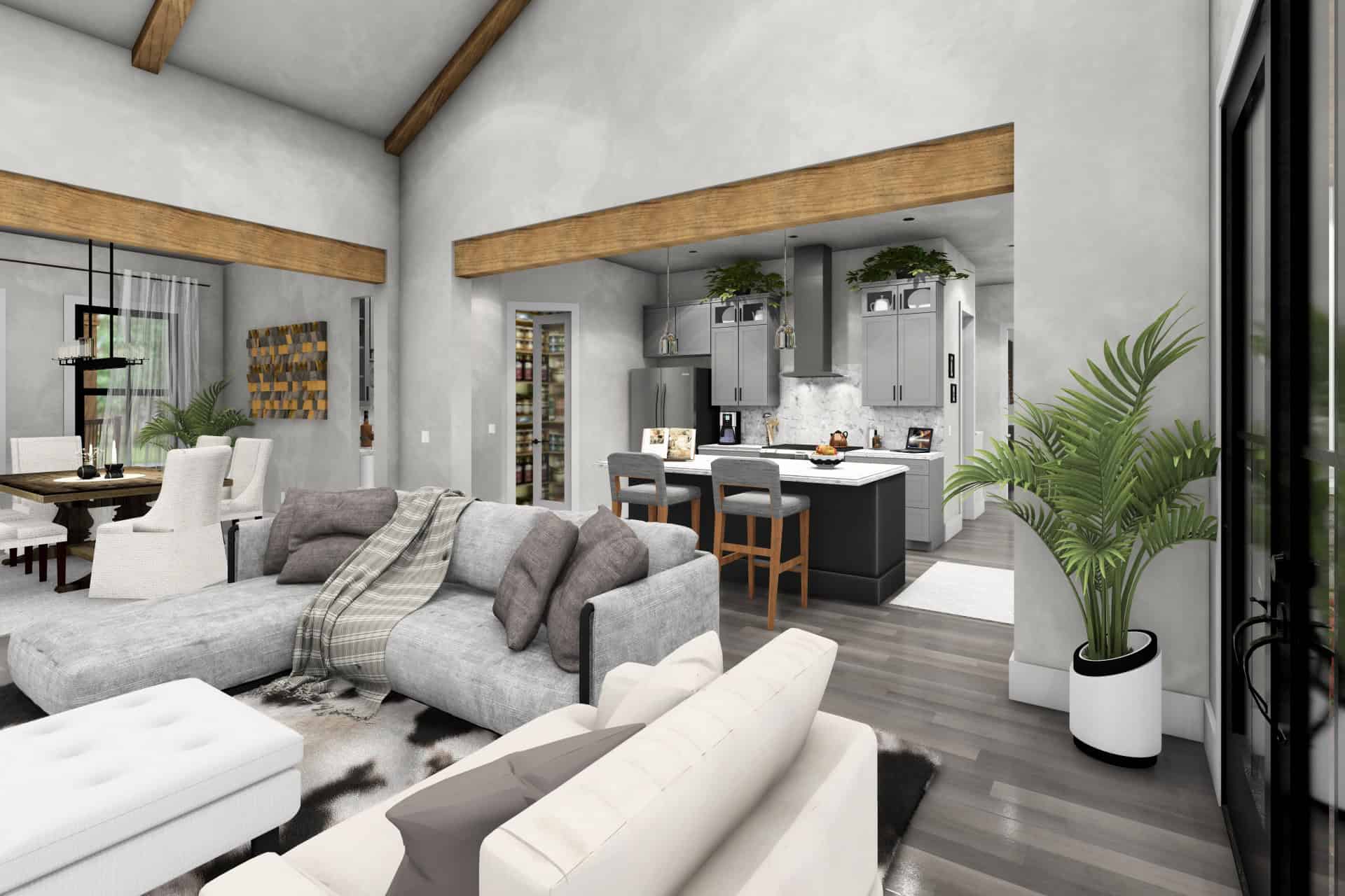 Family Room of this 3-Bedroom,2093 Sq Ft Plan -117-1150