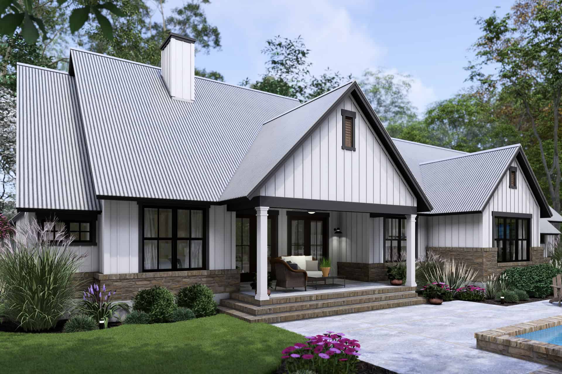Porch of this 4-Bedroom,2385 Sq Ft Plan -117-1151