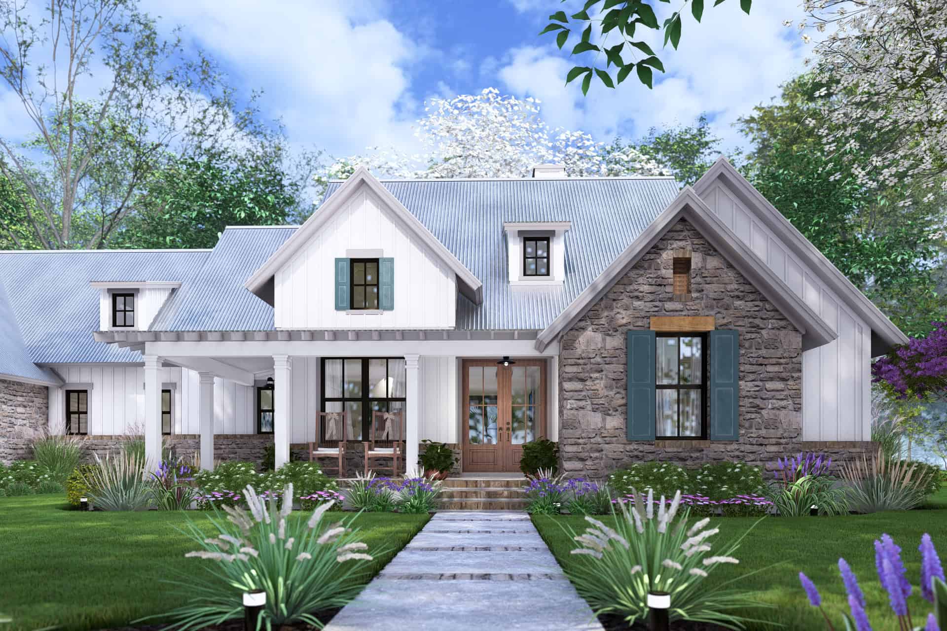 Front Door of this 4-Bedroom,2385 Sq Ft Plan -117-1152