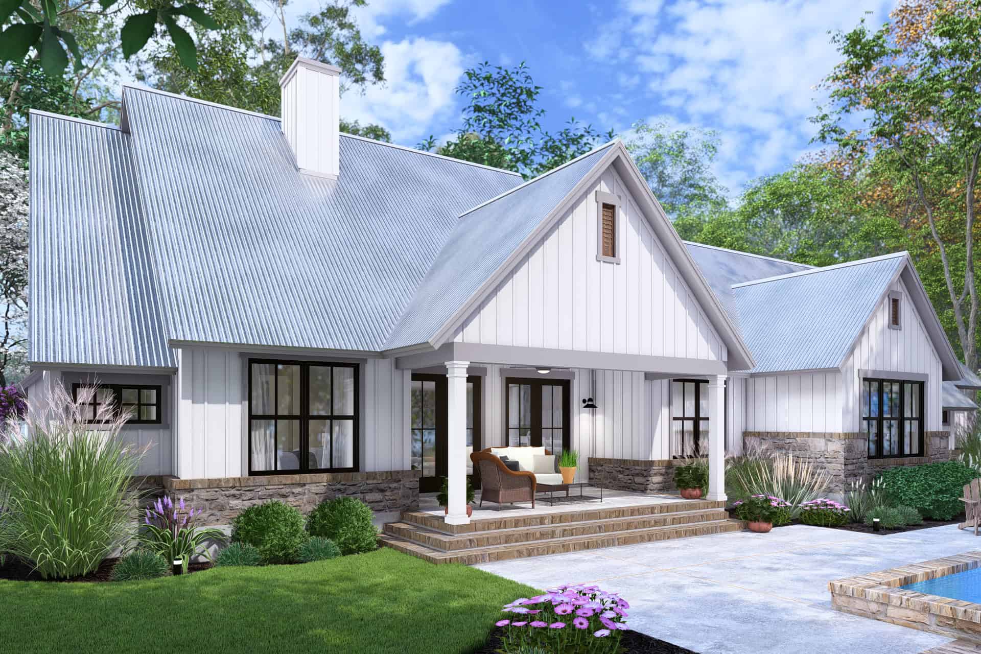 Porch of this 4-Bedroom,2385 Sq Ft Plan -117-1152