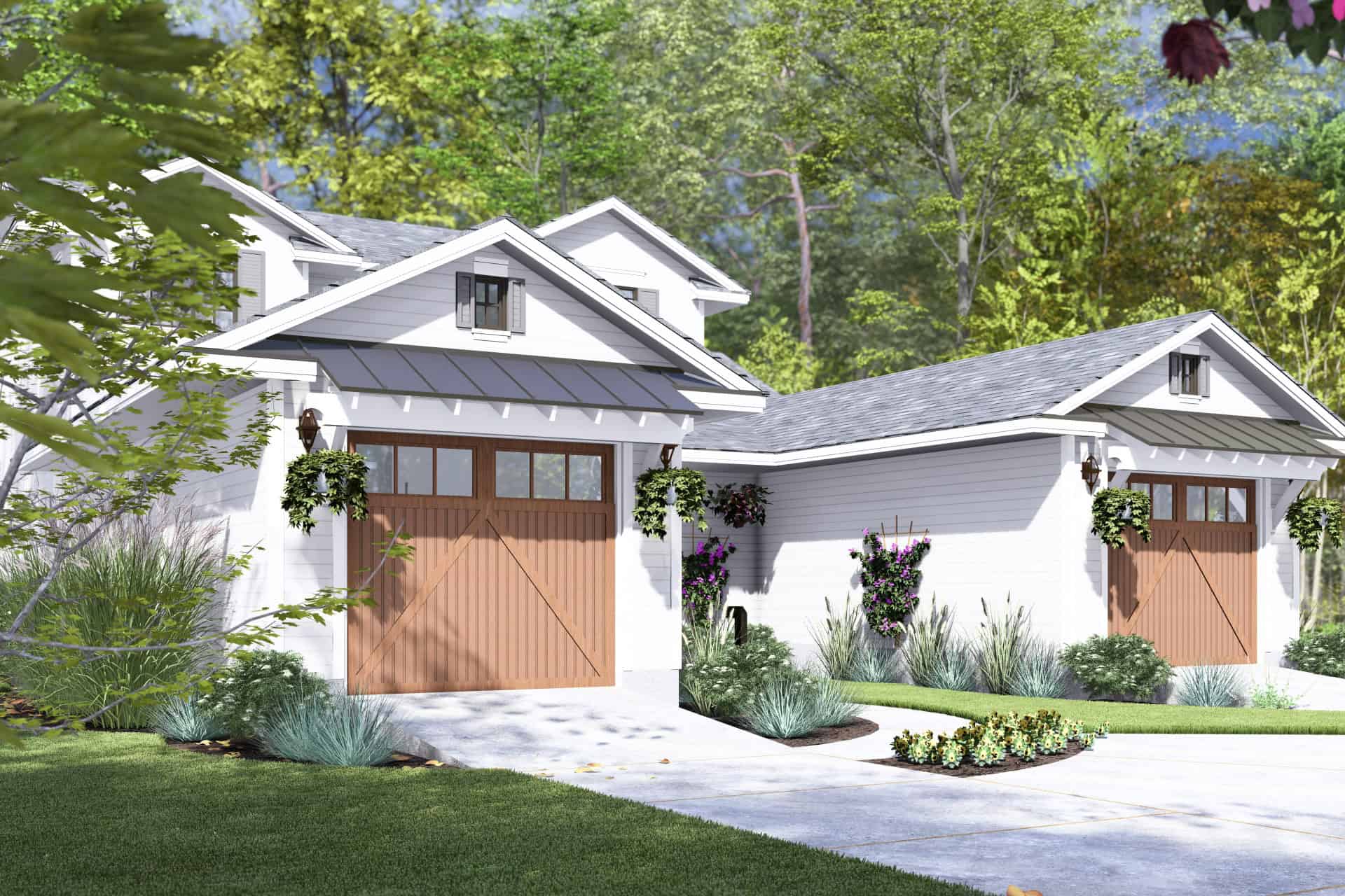 Left Side View of this 6-Bedroom,3597 Sq Ft Plan -117-1153