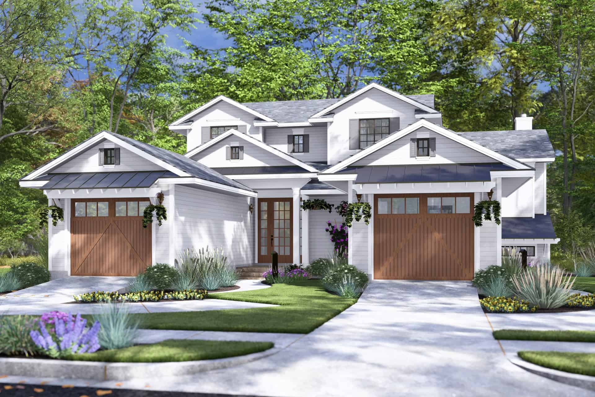 Front View of this 6-Bedroom,3597 Sq Ft Plan -117-1153