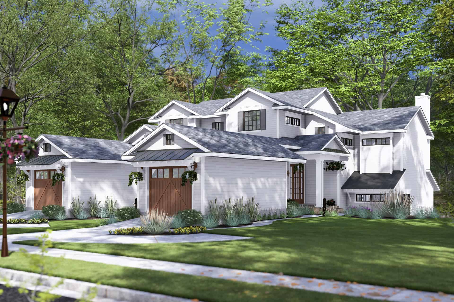 Right Side View of this 6-Bedroom,3597 Sq Ft Plan -117-1153