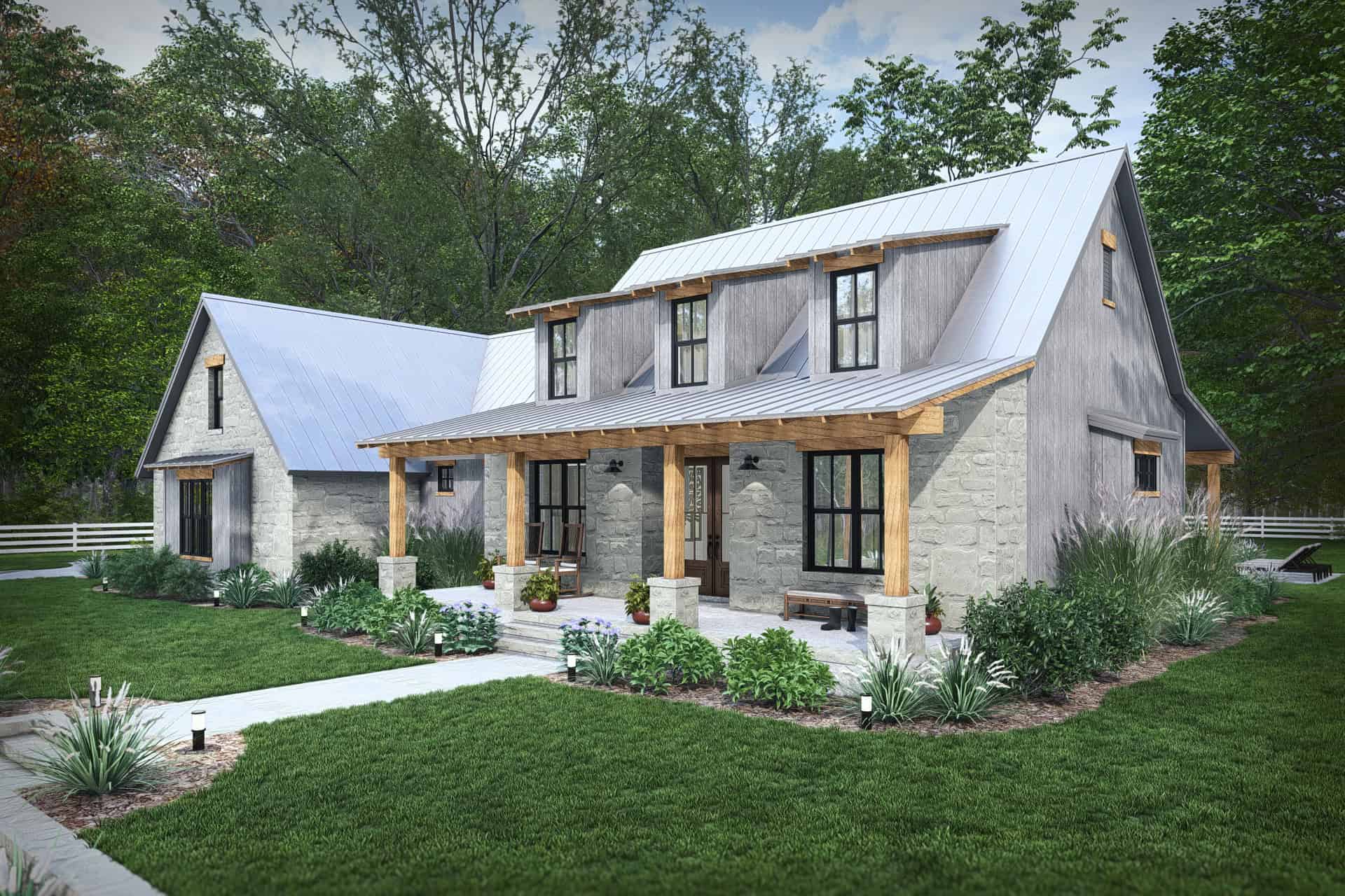 Right Side View of this 3-Bedroom,2256 Sq Ft Plan -117-1154
