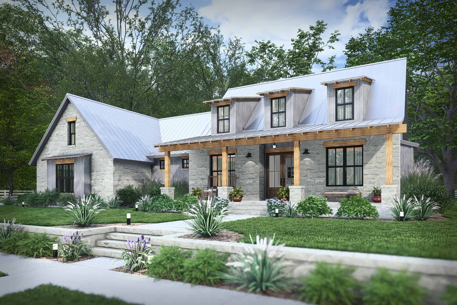 Right Side View of this 3-Bedroom,2256 Sq Ft Plan -117-1154