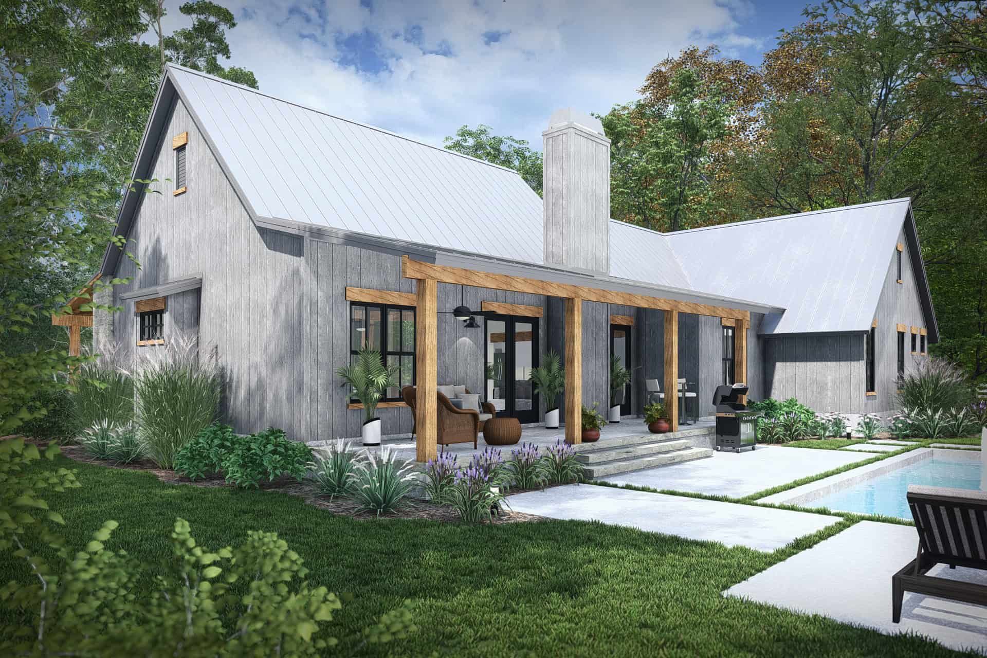 Porch of this 3-Bedroom,2256 Sq Ft Plan -117-1154