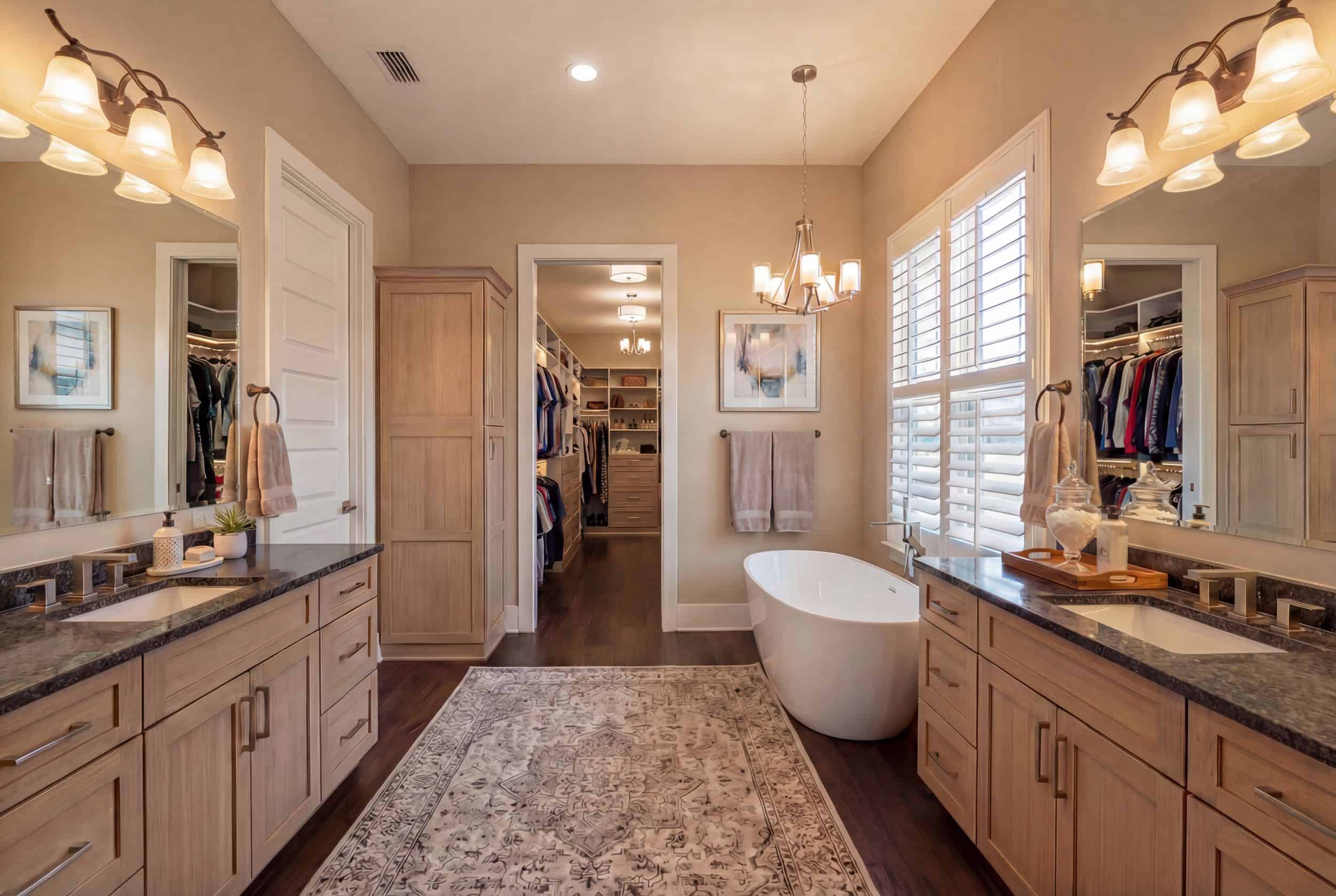 Master Bathroom of this 4-Bedroom,2404 Sq Ft Plan -117-1155