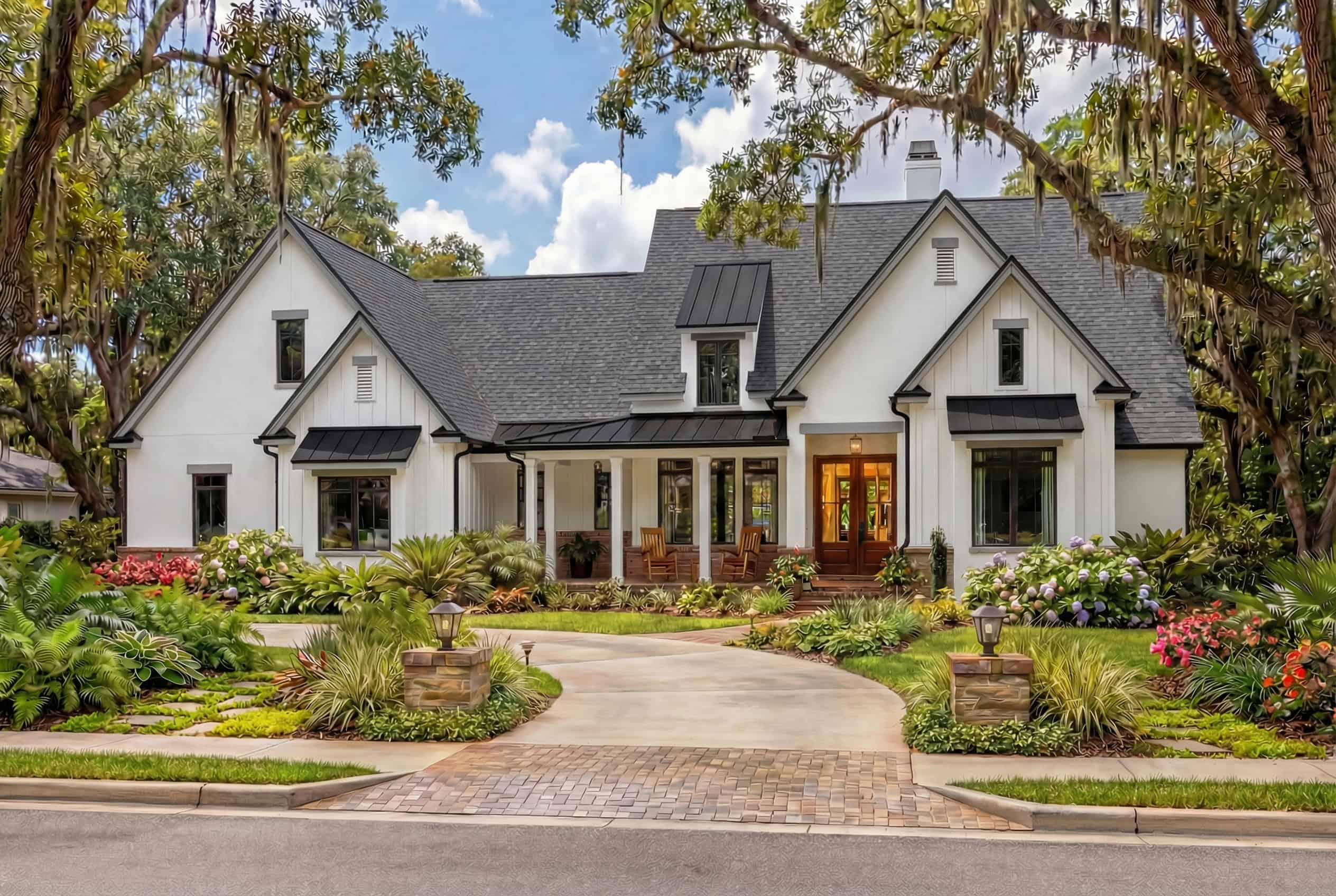 Front View of this 4-Bedroom,2404 Sq Ft Plan -117-1155