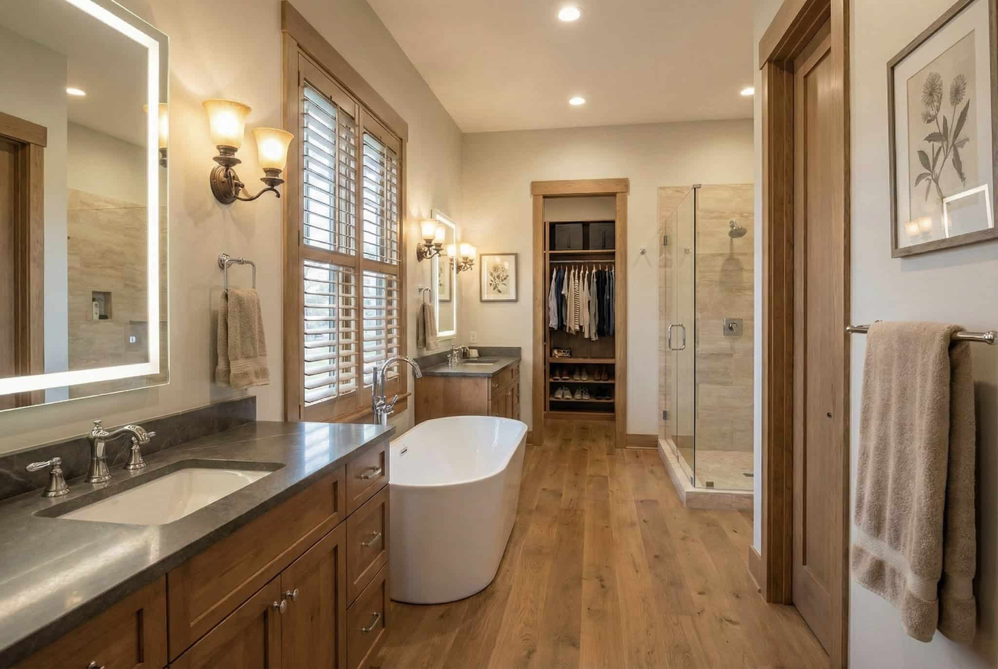 Master Bathroom: Tub of this 4-Bedroom,2690 Sq Ft Plan -117-1156