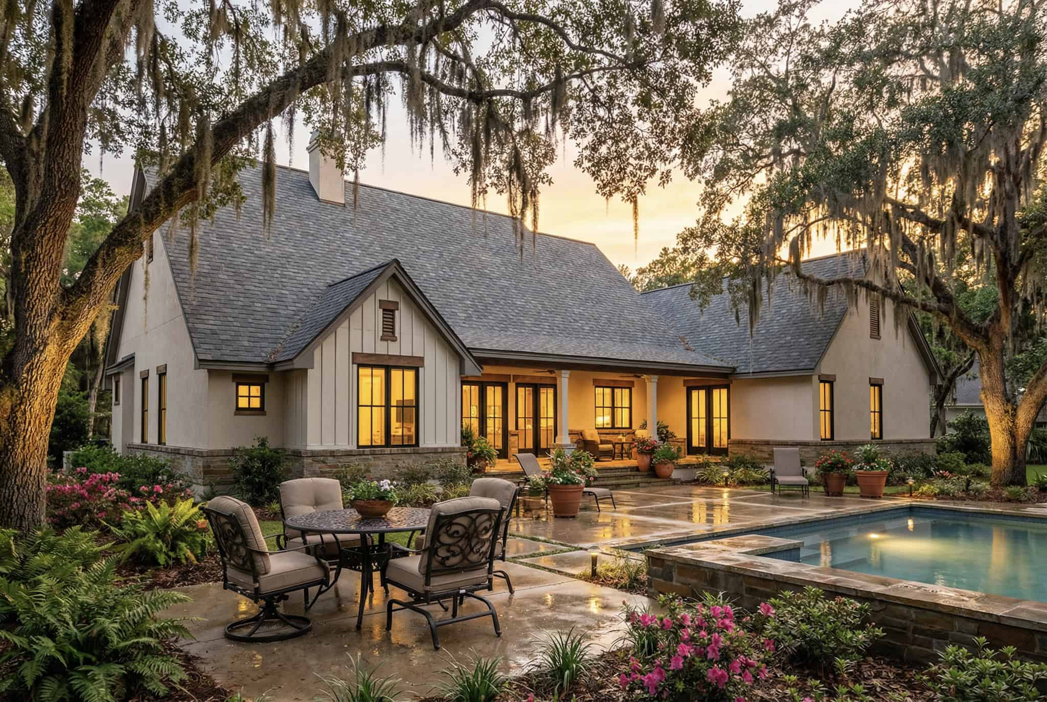 Home at Night of this 4-Bedroom,2690 Sq Ft Plan -117-1156