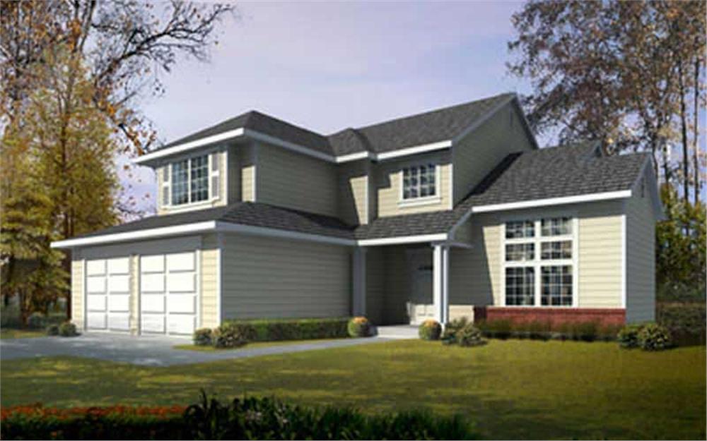 Main image for house plan # 17081