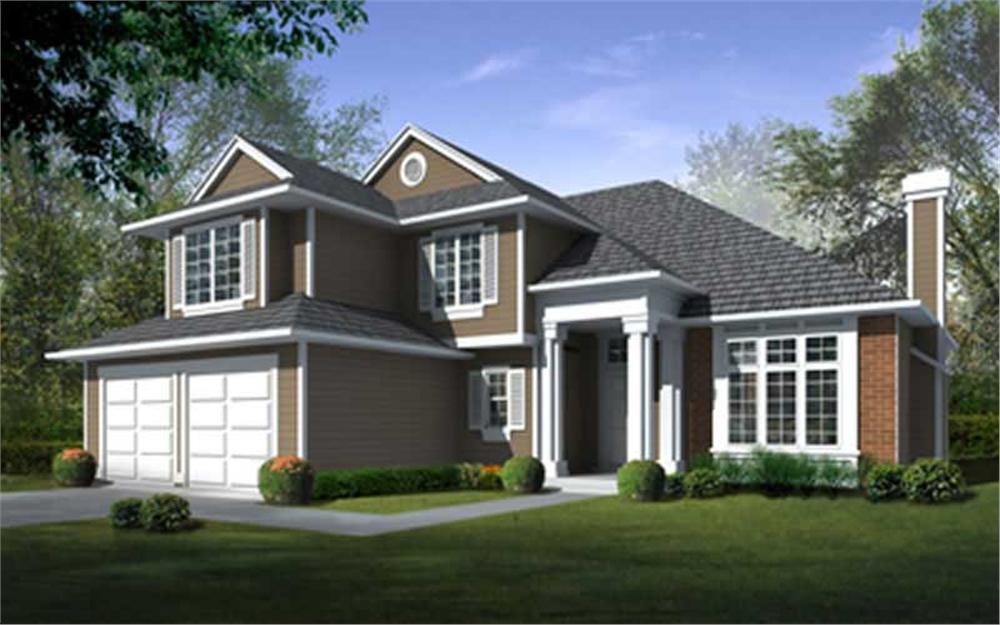 Main image for house plan # 17075