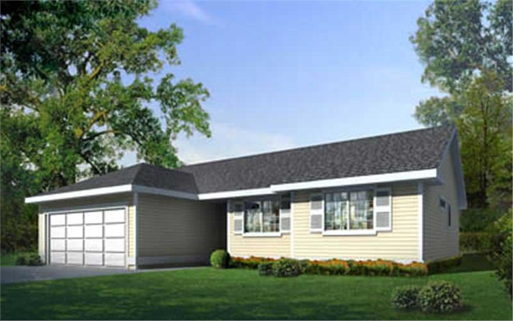 Main image for house plan # 17129