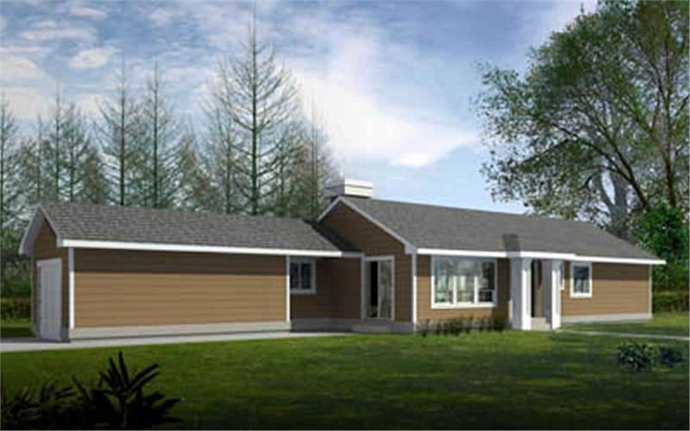 Main image for house plan # 17118