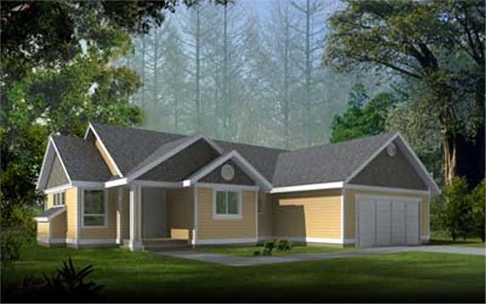 Main image for house plan # 17085