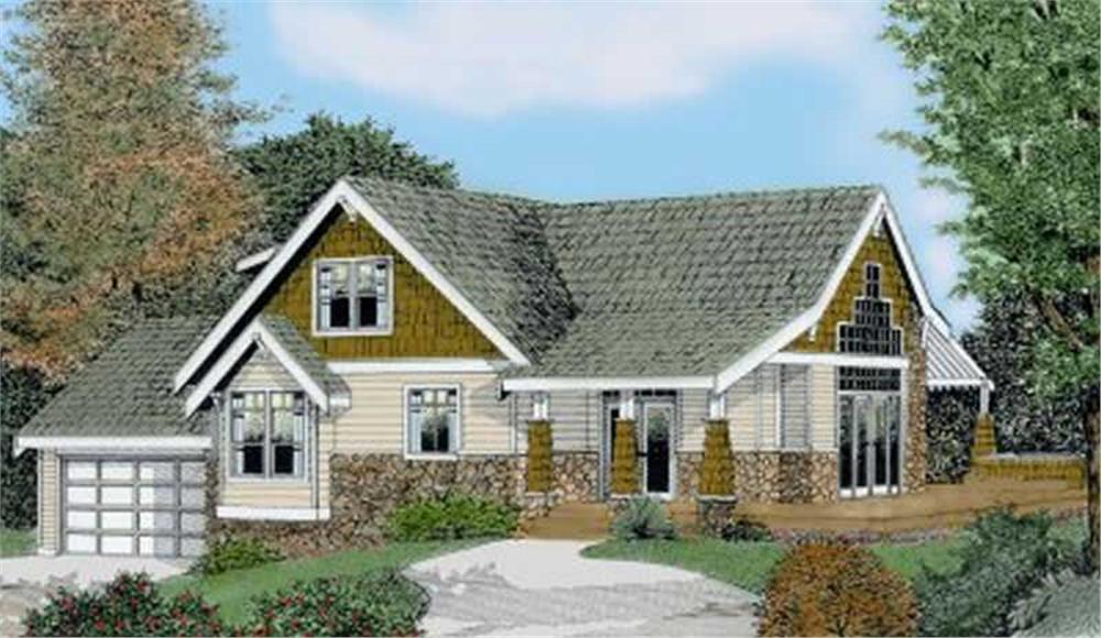 Main image for house plan # 2054