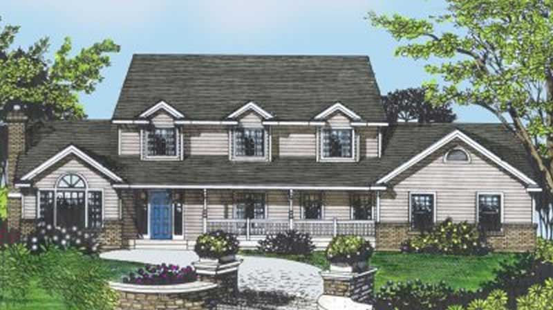 Main image for house plan # 2105