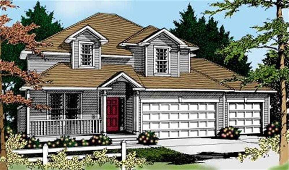 Main image for house plan # 2101