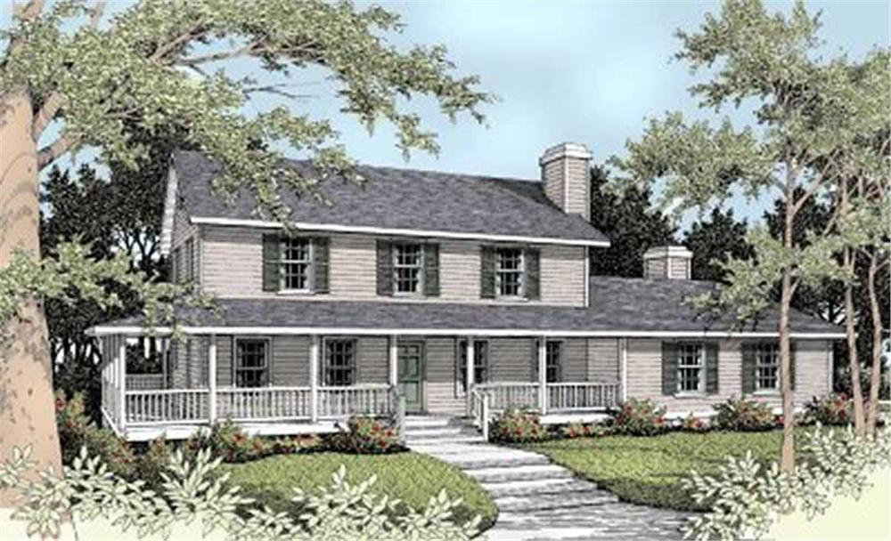 Main image for house plan # 2094