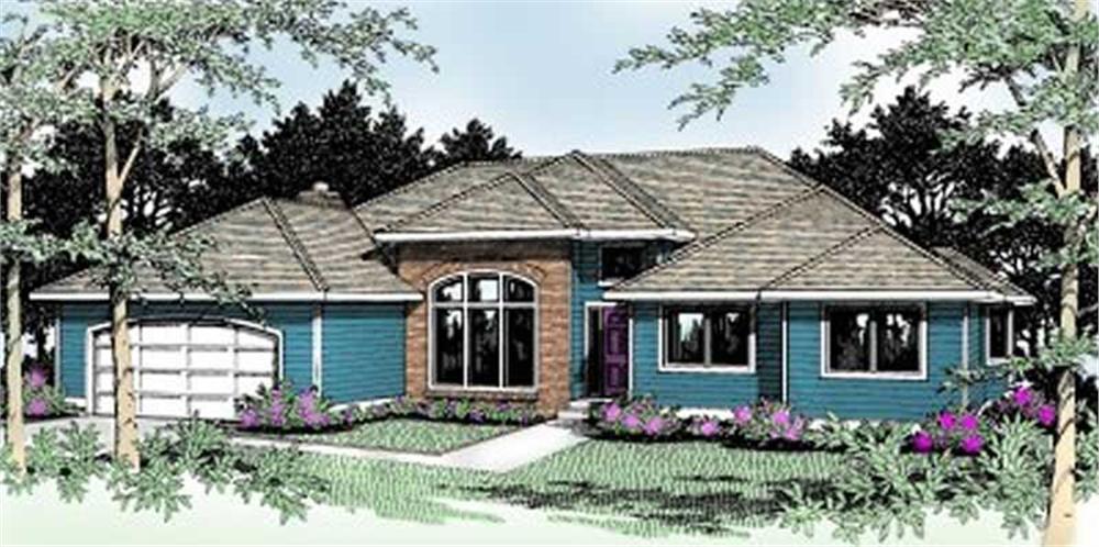 Main image for house plan # 2070